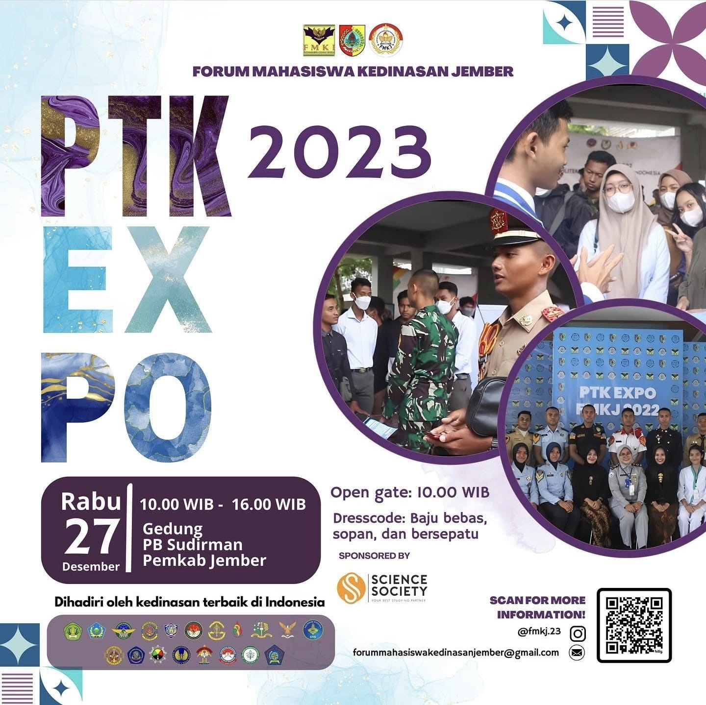 PTK Expo 2023 Pagelaran Mahasiswa Kedinasan Jember